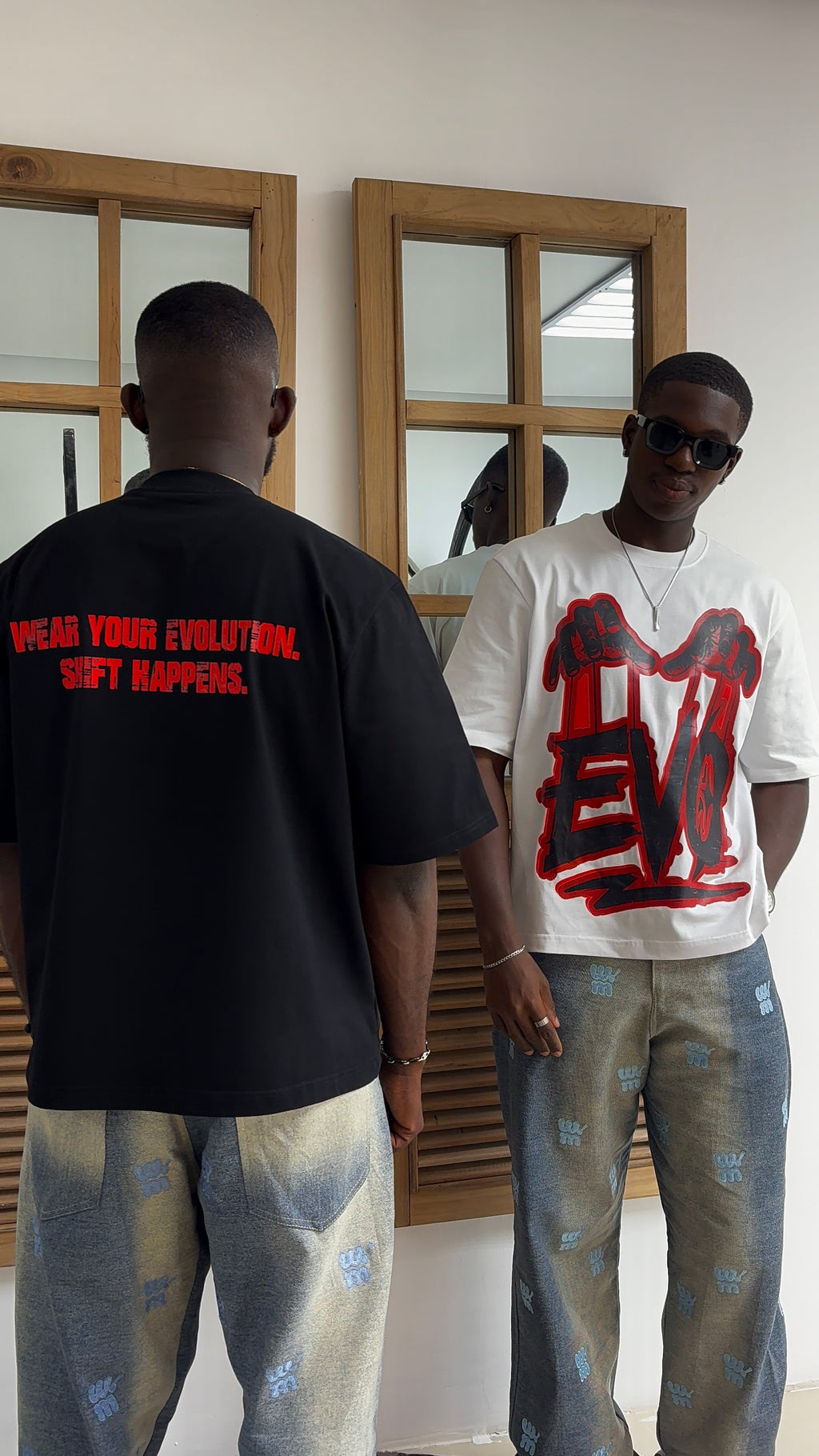 EVO Oversized Graphic Tee - Bold Streetwear | Wearmaverick