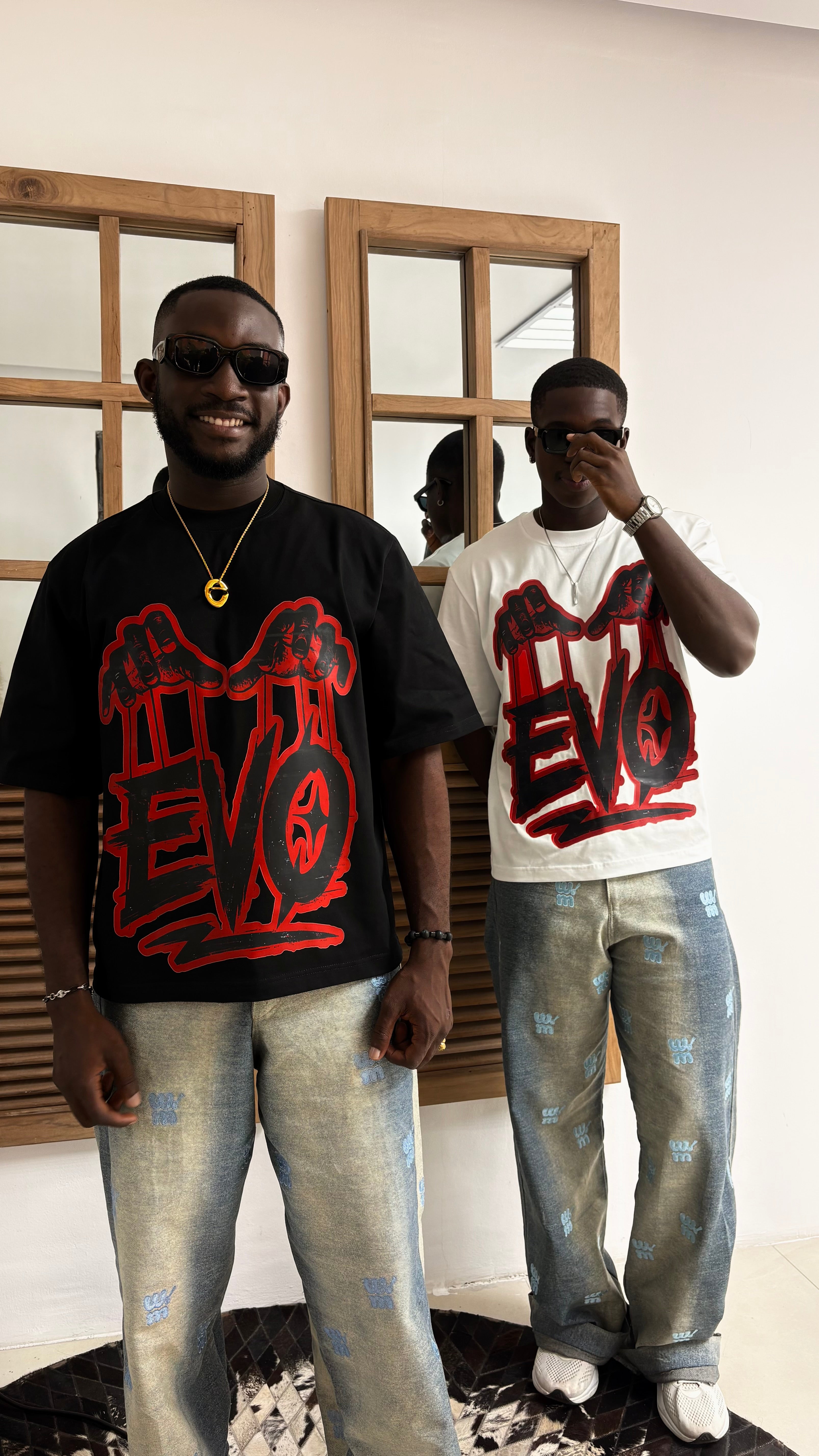 EVO Oversized Graphic Tee - Bold Streetwear | Wearmaverick