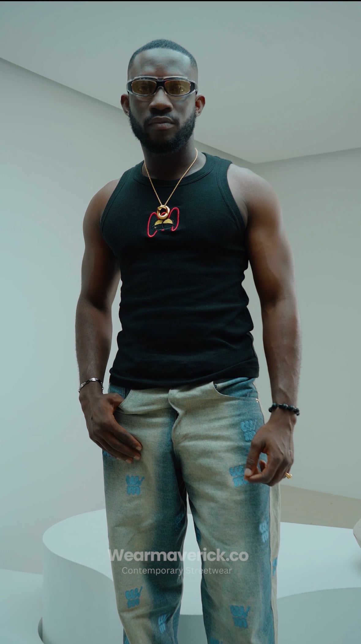 Emoticon Cotton Tank Top - Premium Ribbed | Wearmaverick