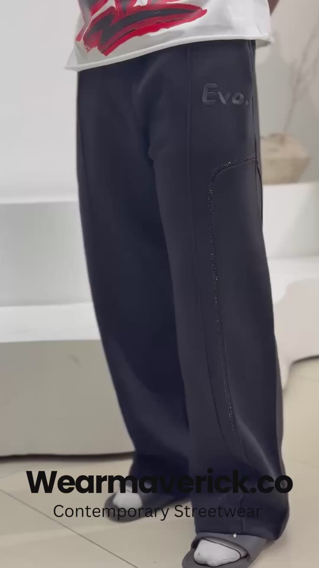 EVO Heavyweight Sweatpant - Wide Leg Streetwear | Wearmaverick
